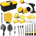 kit de cepillos de 27 piezas para tapicería