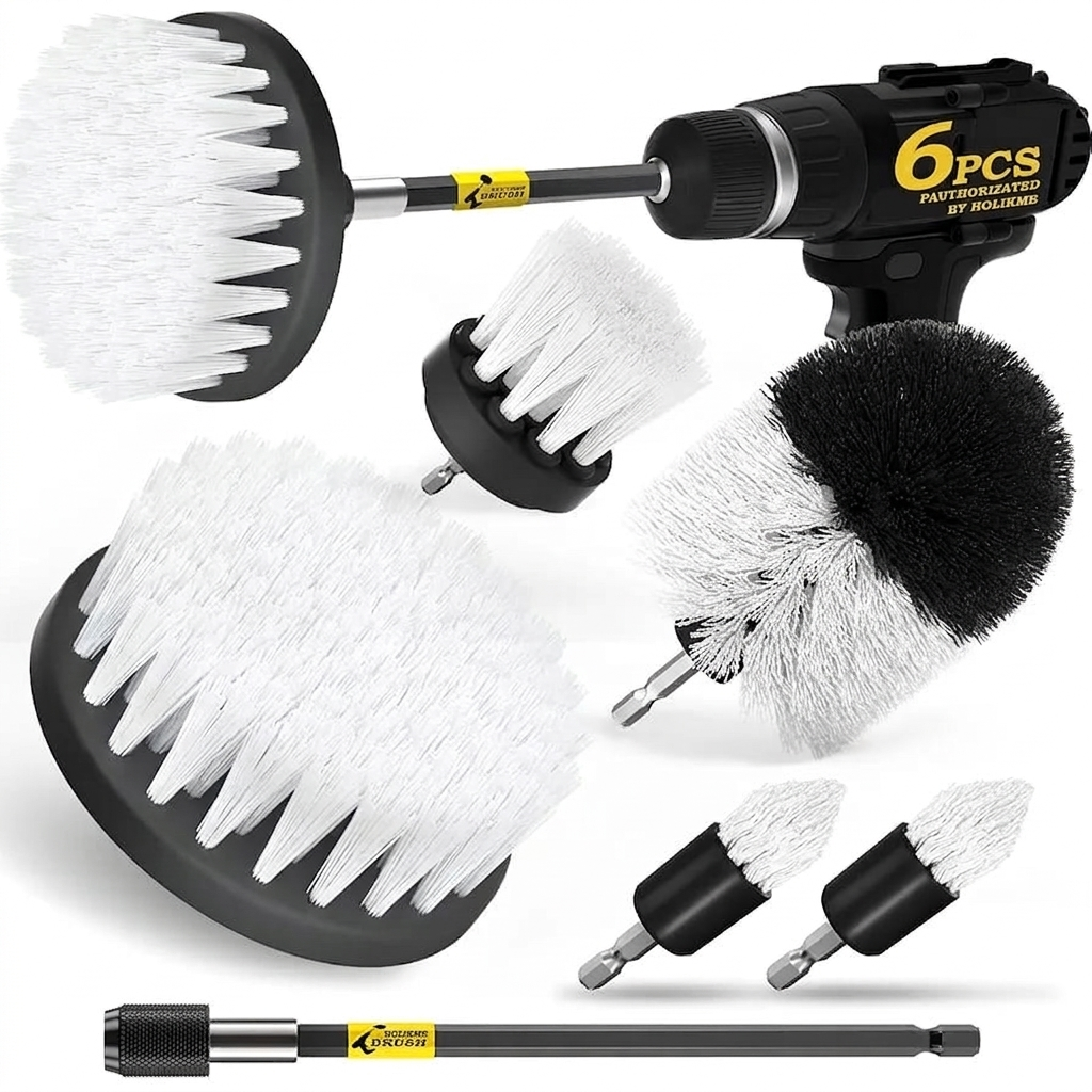 Kit de cepillos Tapiceria (Blanco)